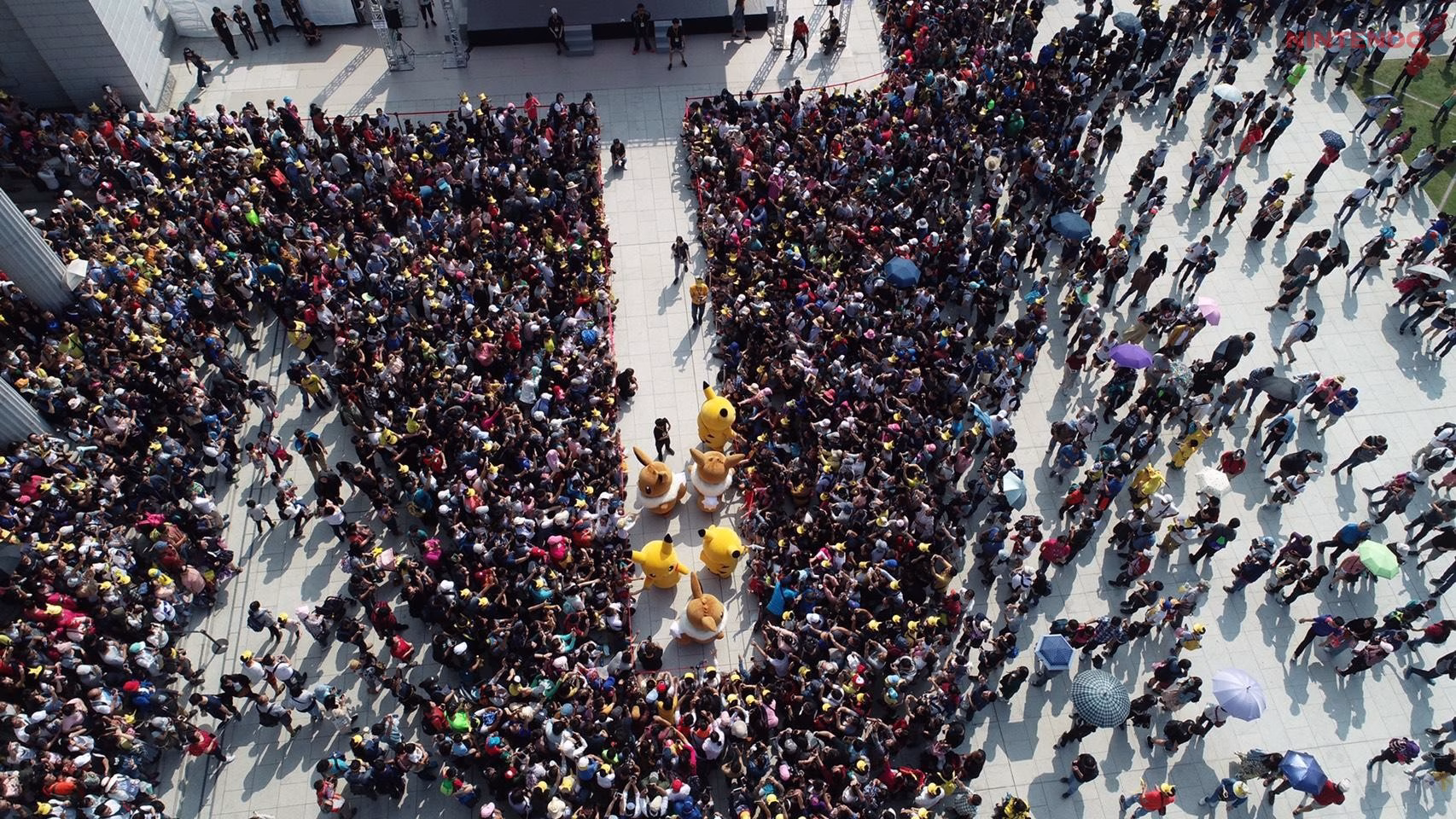 A still from Pokémon GO Safari Zone events (Image via - Niantic)