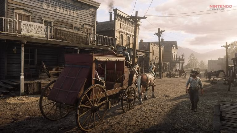 Classic Western towns remain a defining element of the Red Dead Redemption series (Image via - Rockstar Games)