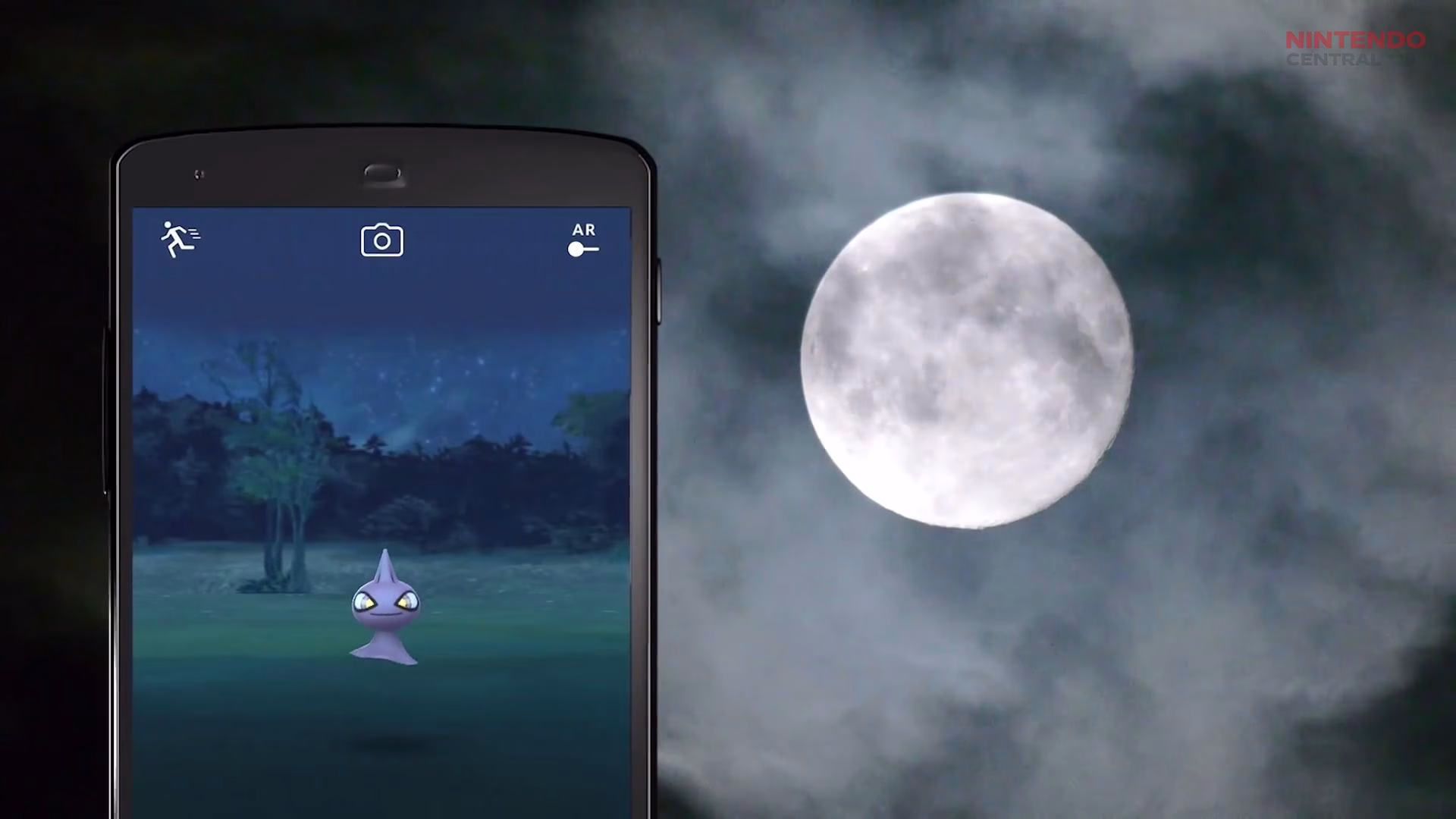 Ghost-type Pokémon like Gastly, Gengar, and Litwick appear more frequently during Pokémon GO Halloween events (Image via - Niantic)