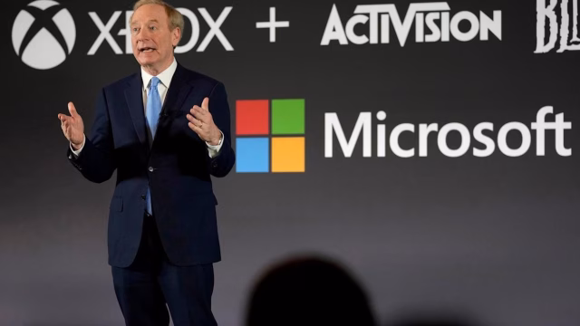 Microsoft announcing its acquisition of Activision Blizzard, marking one of the largest gaming deals in industry history. (Image via Microsoft)
