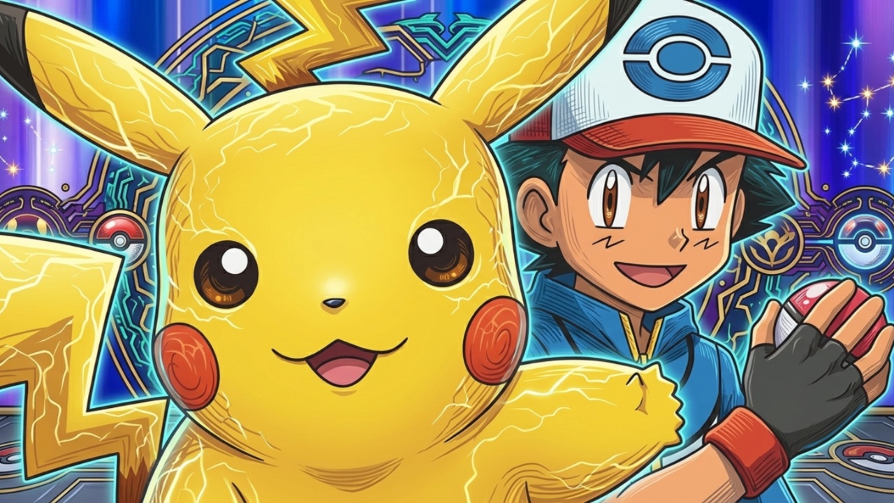 Pikachu and Ash