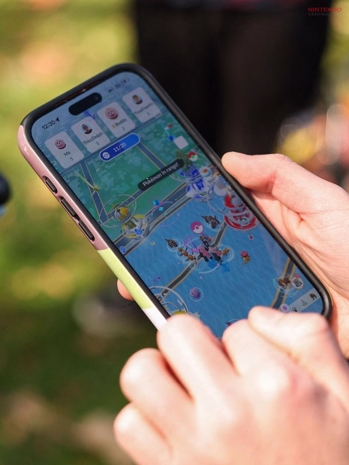 Pokémon GO can cause battery drain and overheating due to constant GPS usage and high graphical processing. (Image via Niantic)