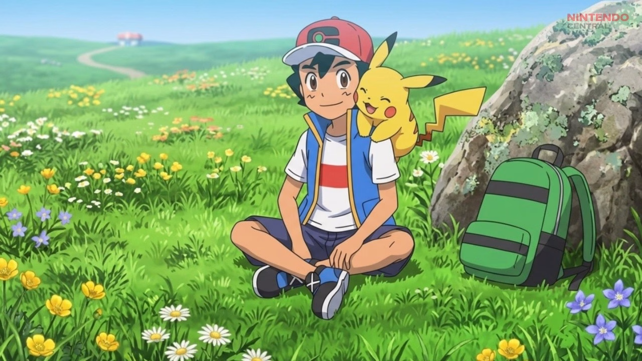 Ash and Pikachu