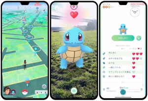 The Buddy System in Pokémon GO allows a selected Pokémon to walk alongside the trainer and earn Candy based on distance traveled. (Image via Niantic)