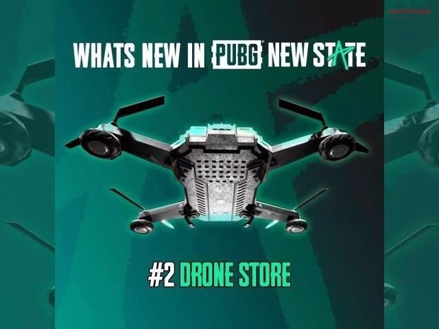 The drone store feature in PUBG New State enables players to purchase supplies mid-match, changing traditional battle royale strategies. (Image via KRAFTON)