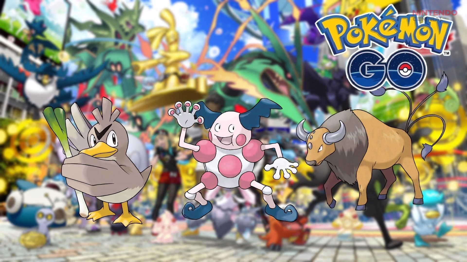 Kanto regionals like Mr. Mime, Kangaskhan, Tauros, and Farfetch’d were the first location-based exclusives introduced in Pokémon GO. (Image via - Niantic)