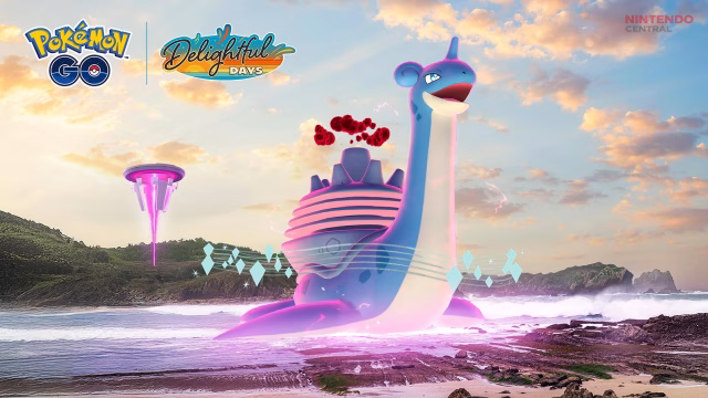 Lapras appeared in increased numbers along Japan’s Tohoku coastline during the 2016 Pokémon GO event aimed at boosting tourism in tsunami-affected regions. (Image via - Niantic)