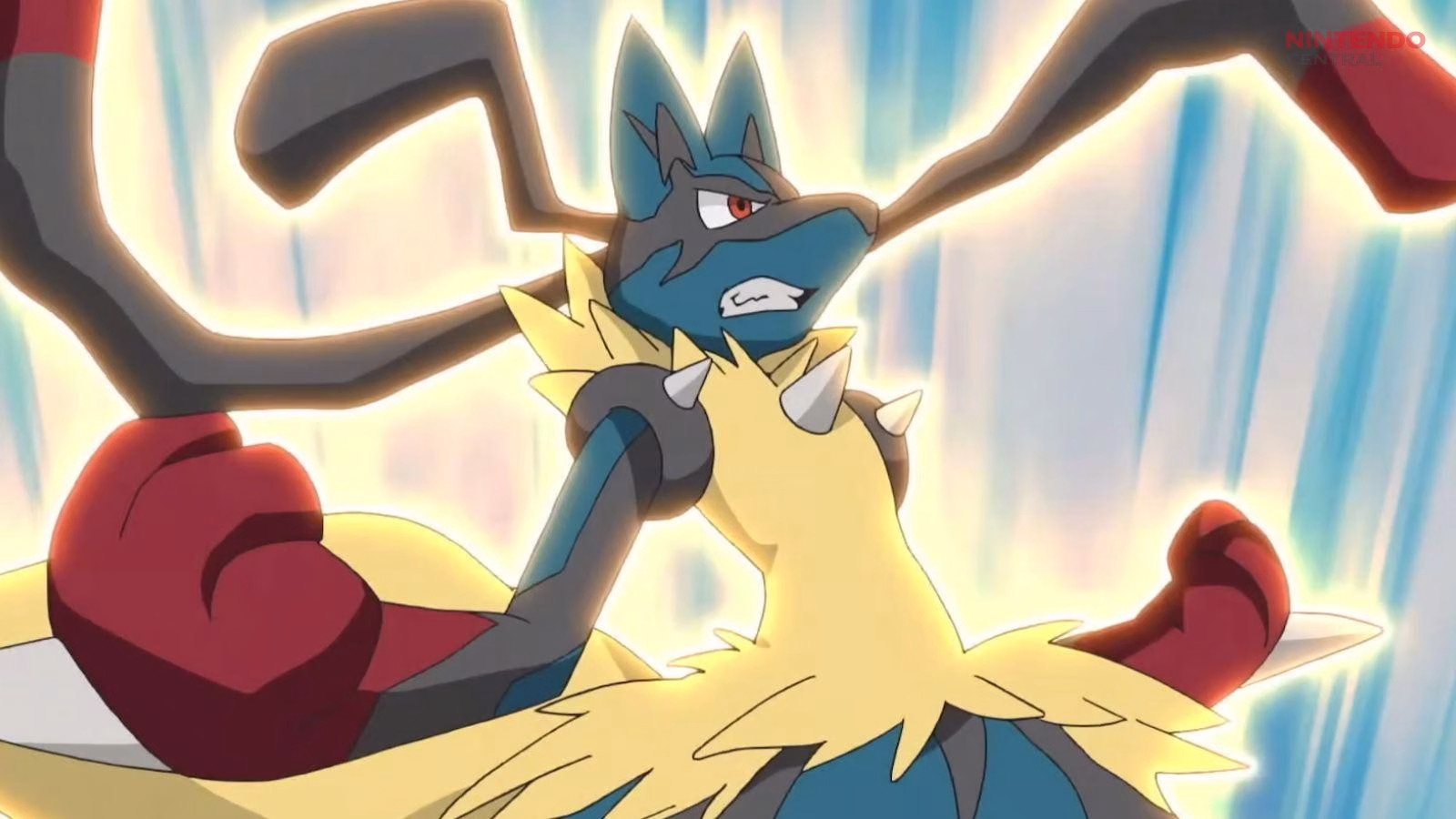 Mega Lucario is one of the best Chansey counters in Pokémon GO, delivering high Fighting-type damage with moves like Aura Sphere. (Image via - Niantic)