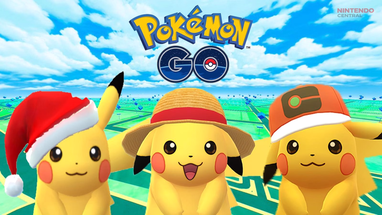 Pikachu has multiple costume variants in Pokémon GO, increasing the chances of visual bugs due to complex model and texture variations. (Image via - Niantic)