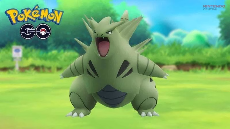 Tyranitar quickly became one of the strongest attackers in Pokémon GO after the Gen 2 release, dominating raids with its Dark and Rock-type moves. (Image via - Niantic)